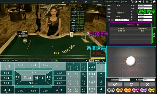 番攤遊戲規則解說