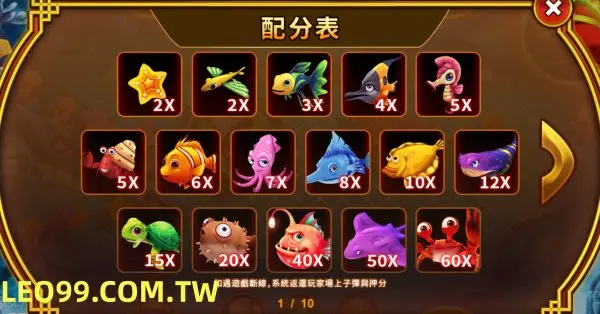 福娃捕魚老虎機遊戲