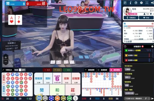百家樂牌例階梯投注法