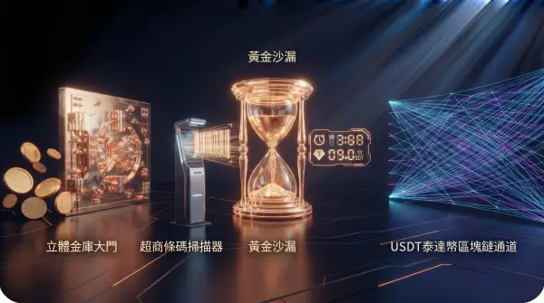 各大儲值管道入金時間網銀轉帳與USDT手續費比較表