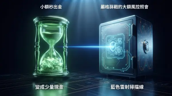 真金白銀出金實測小額提領與大額獲利風控照會時間表